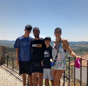 family treap yoga journey fitness mom