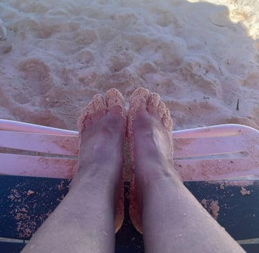 Shady spot, Disney's Castaway Cay, Bahamas