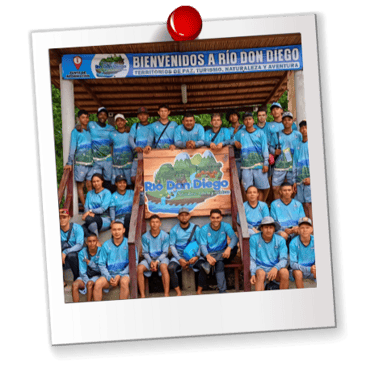 Guias locales tubing rio Don Diego Sierra Nevada Santa Marta Colombia