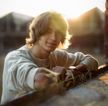 Bild vom Musiker und Lehrer Fabian Lenschow "Faby"