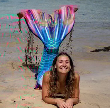 Mermaid on the beach