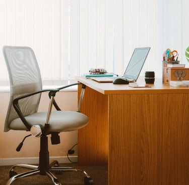 silla de empleados