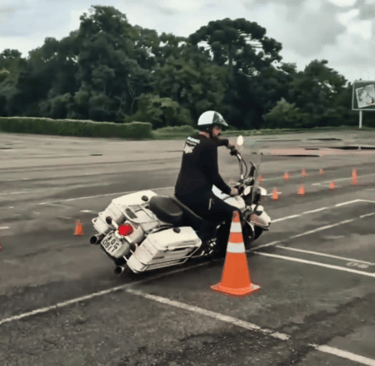 Passagem demonstrativa pelo instrutor