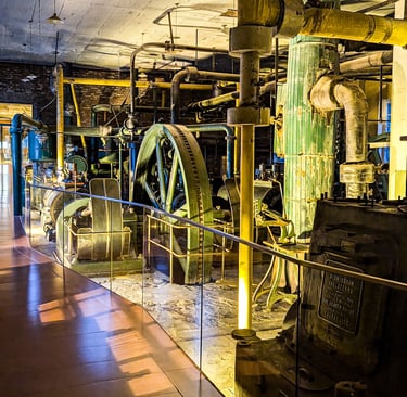 The Singular Patagonia machine room