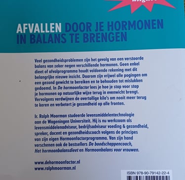 achterzijde omslag de hormoonfactor