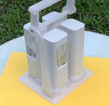 2x Nukit Torch in Quad-Bigfoot Holder