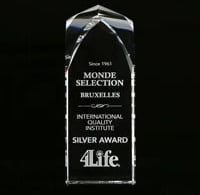 4Life wint Monde Selection Silver Award in Brussel voor uitmuntende productkwaliteit sinds 1998