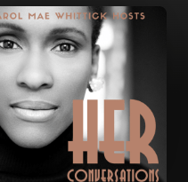 Banner of HER Conversations podcast logo