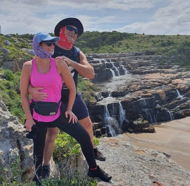 Ian & Mandy By Mkambati Falls
