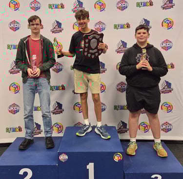 James Alonso Winning UKC podium photo