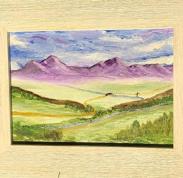 Free Land (painting) Kylee Nicole