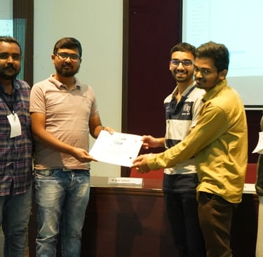 In the final session, around 10 short films created by the participants on the same day were screene