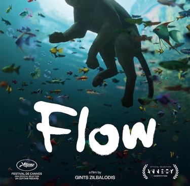 Flow English theatrical release poster
