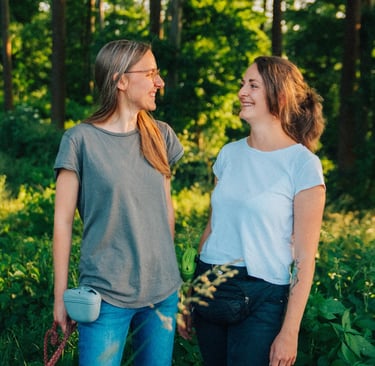 Tabea und Antonia von der Hundeschule Takoda – Hundetraining in Göttingen