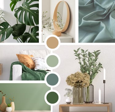 Moodboard harmonie colorée