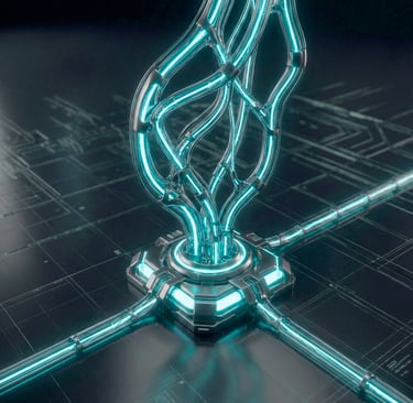 a futuristic looking object with a futuristic design