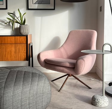 minimal and mid century