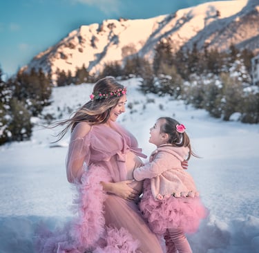 sesión de fotos para embarazadas en Bariloche