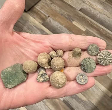 civil war musket balls