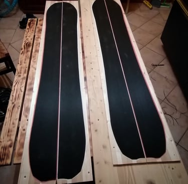 preparazione soletta per spliboard artigianale