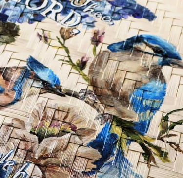 a picture of a blue jay birdie