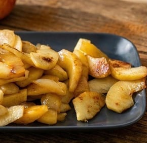 Caramelized apples at home without sugar recipe