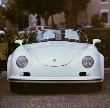 Porche captured on film