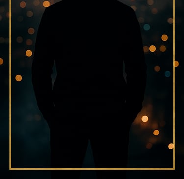 A mock up book cover suggesting a morally grey protector