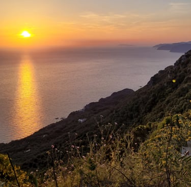 Walk to Monastery Elias Corfu Villa Olivia Pentati