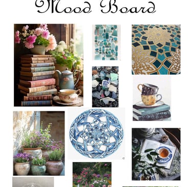 mood board for inspiration