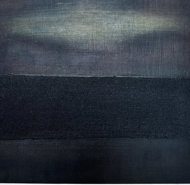 Mixed media abstract art. Landscape abstract. Laurence Moracchini Ditchling Studio.