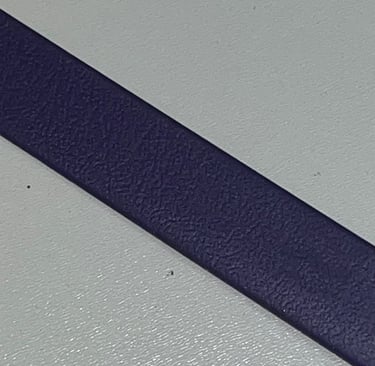 Farbmuster Biothane in Dunkelblau, Leine, Halsband, Maulkorb