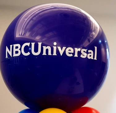NBCUniversal balloons