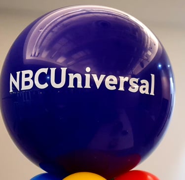 NBCUniversal balloons
