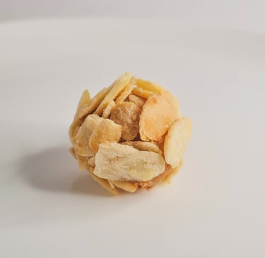Brigadeiro de Doce de Leite com Amêndoas