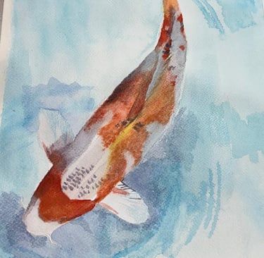 paint watercolour, art course buckinghamshire learn art