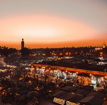 cosa vedere a Marrakech, piazza jamaa el fna