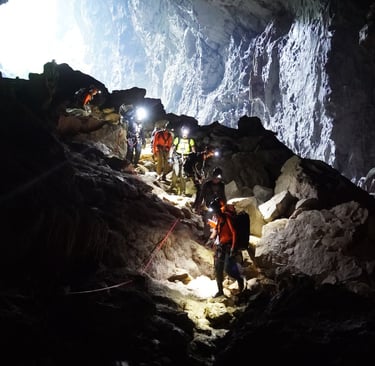 continuing on from camp three to Passchendale and the great wall of Vietnam, son doong cave, Vietnam