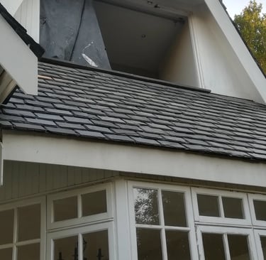 Dain Fern Estate slate roof, Fourways