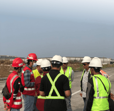 Tim PT Karunia Gemilang Utama Sedang melakukan TBM - PT KGU