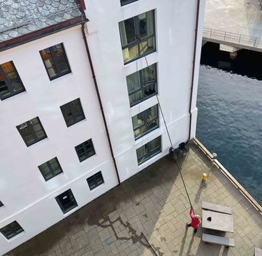 Vindusvask av Hotell