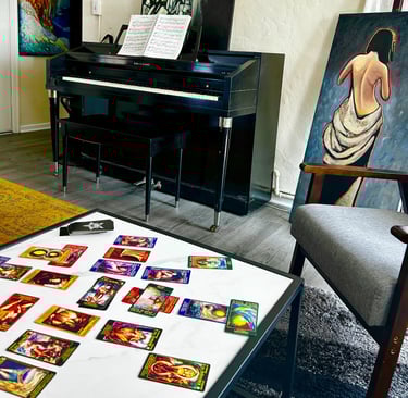 Tarot Readings in Los Angeles in person & online intuitive tarot reader Maya Britan