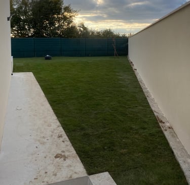 Pose de gazon en rouleau à Soisy-sur-Seine et aux alentours.