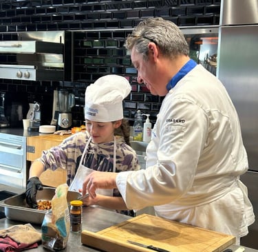 Ateliers cuisine chez "CHAZAL"dans le Jura