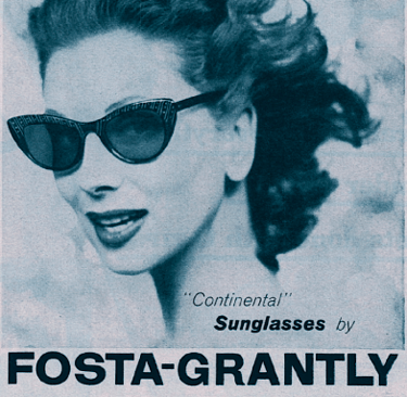 sam foster sunglasses ads