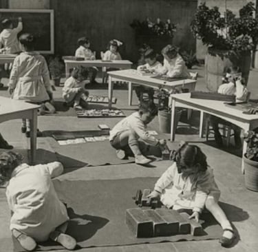 Dr. Maria Montessori emphasized the importance of outdoor learning
