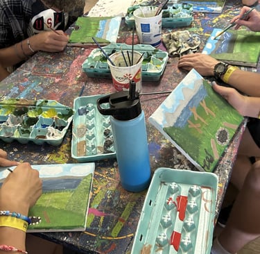 China Lake Camp - Arts and Crafts