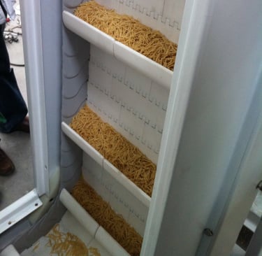 Banda transportadora elevadora