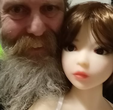 Axel TheBeast with Jenny a new sex doll joining Doll Dreams