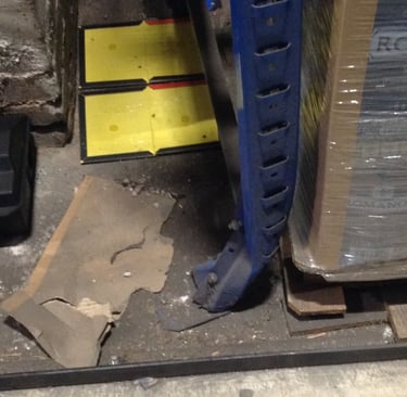 damaged baseplates - A-Z Storage Systems 
